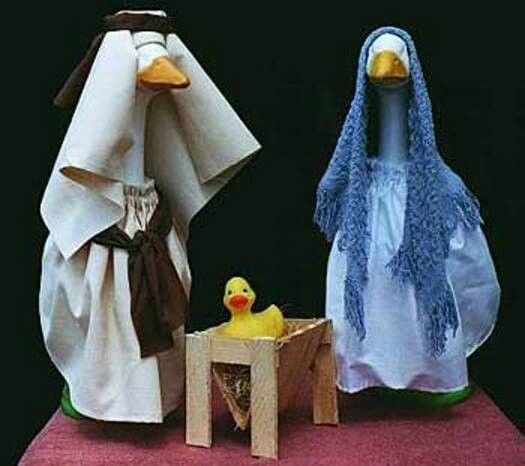 Duck duck.......goose? How did that happen Mary?