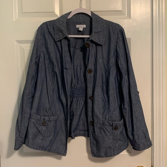 Check out this listing I just found on Poshmark: Denim butto
