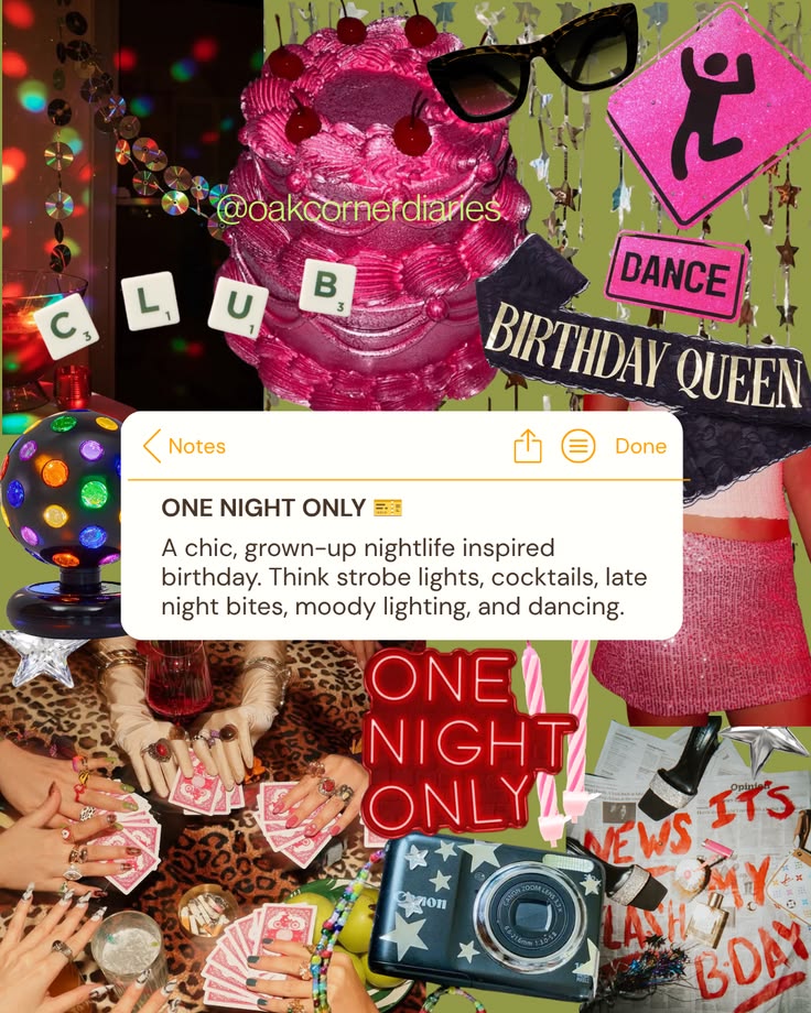 Create an unforgettable celebration with this One Night Only