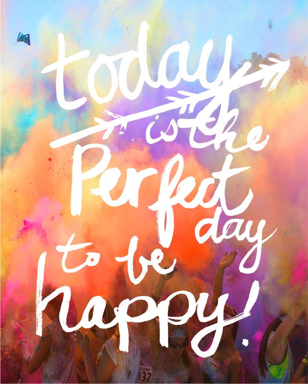 Today is the perfect day to be happy! #happinessday