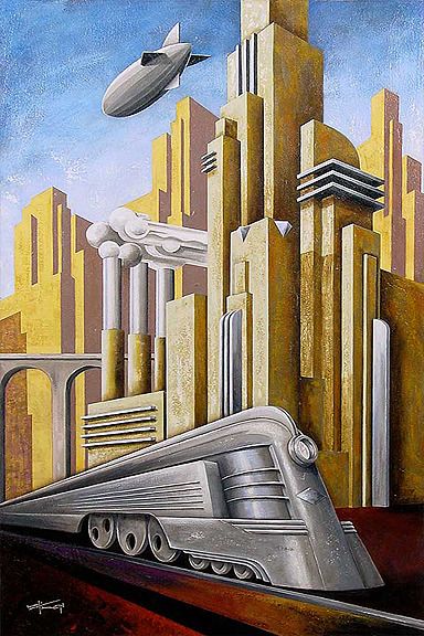kitschgirl65: “ M Kungl Supernova Contemporary Deco Streamli