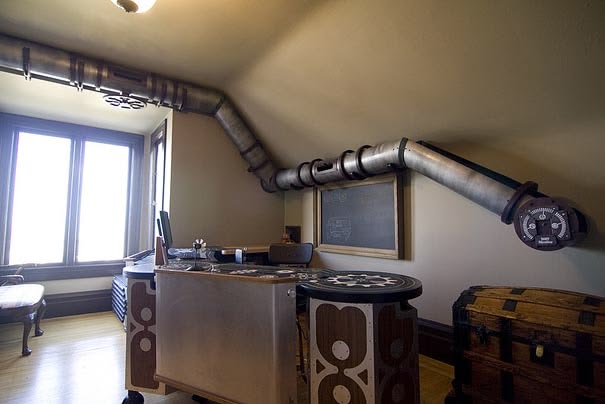 If I was a cat and had conduit running through the house lik
