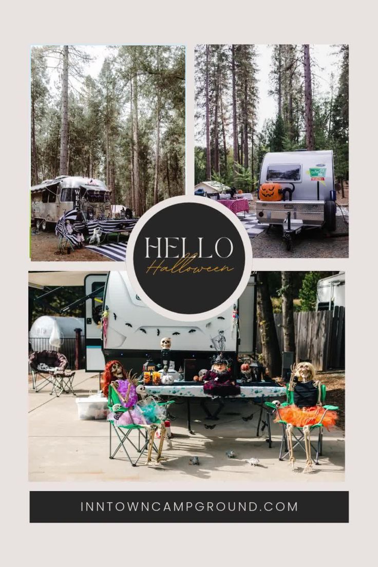 The Inn Town Campground loves Halloween camping, camp anytim