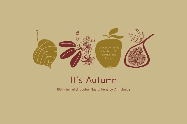 It's Autumn - fruits and foliage by Annakniaz on @creativema