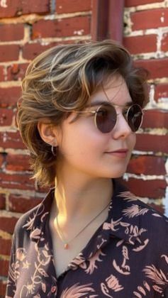 #LesbianHaircuts #AndrogynousStyle #PixieCut #BuzzCut #ShagH