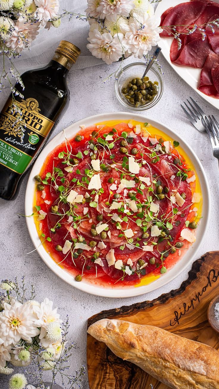 #Ad This Watermelon Bresaola Carpaccio was built to beat the