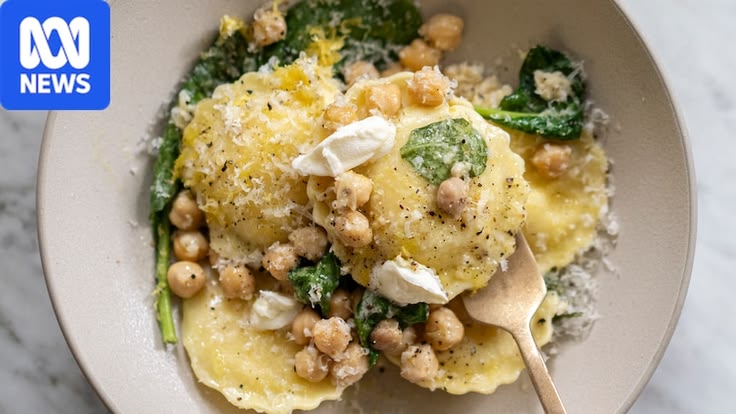 Cheesy lemon ravioli is a simple dinner with just three step