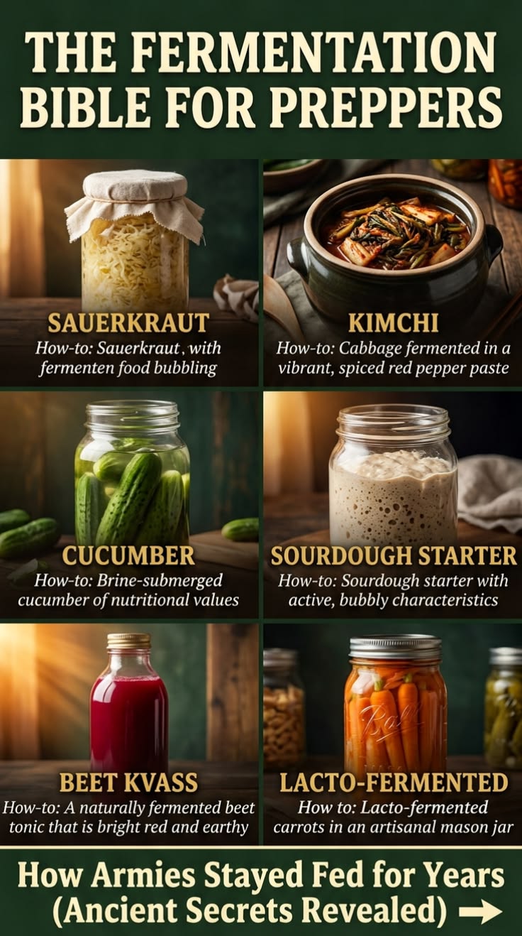 Fermentation is the most powerful food preservation method e