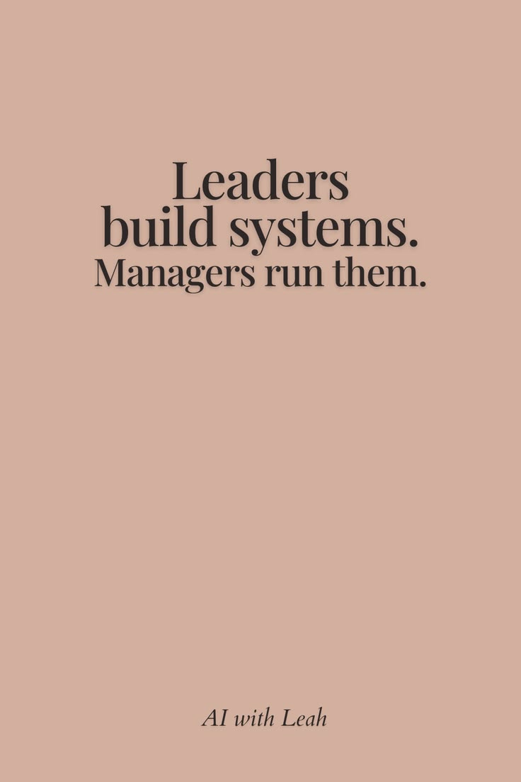 The shift from working in your business to working on it is 
