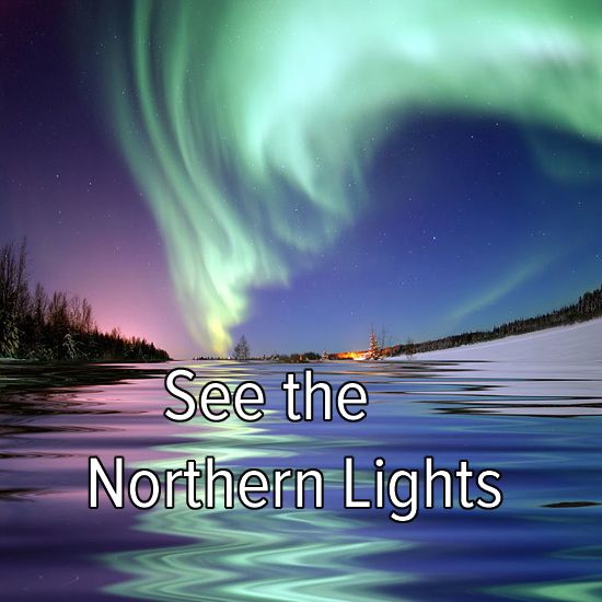 Bucket list: see the Northern Lights in person! Done!!