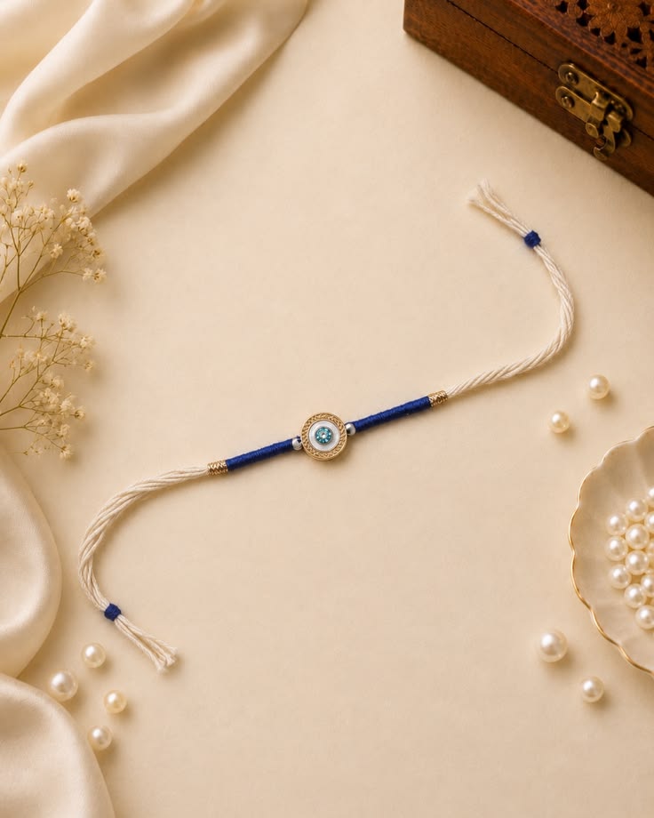 "Bhai rakhi utaar dega" — nahi utaarega is baar. 💙🪢 Blue wra