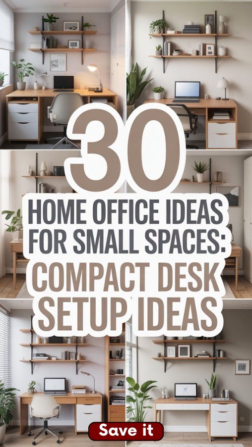 Learn how 30 Home Office Ideas for Small Spaces can influenc