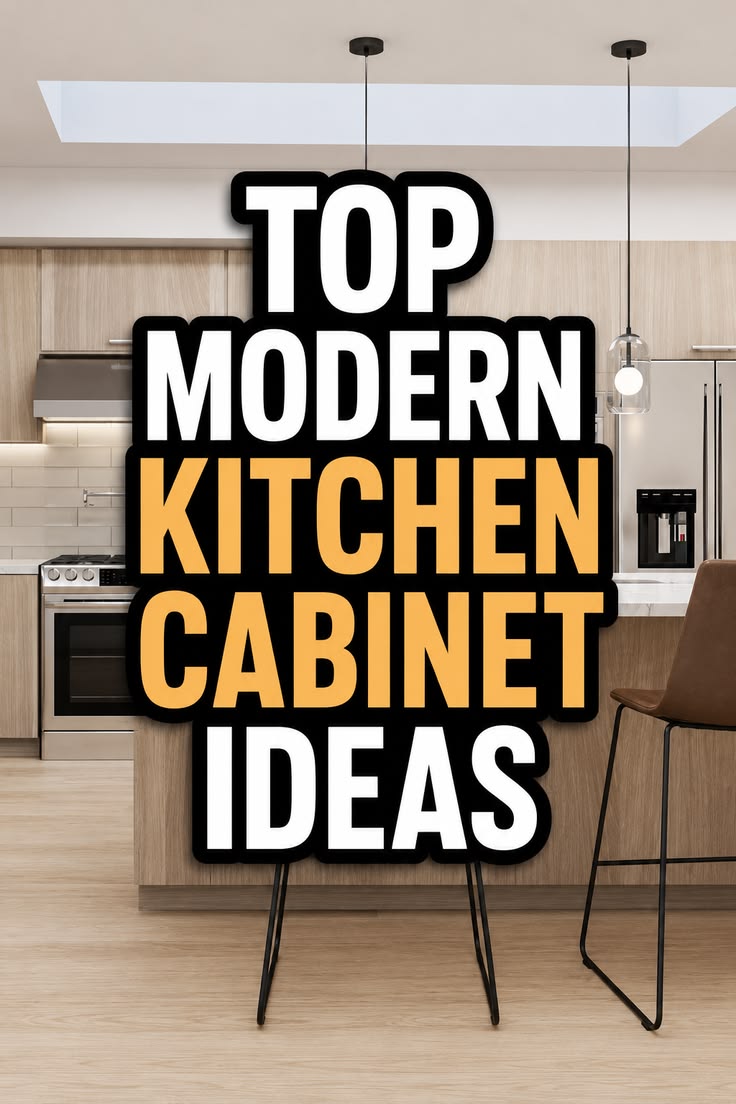 Discover the top modern kitchen cabinet ideas to elevate you