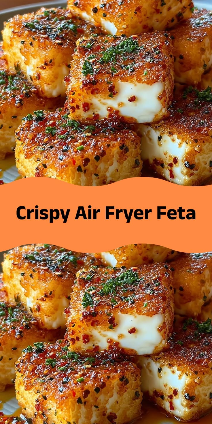 Get ready for the most addictive crispy feta cheese you've e