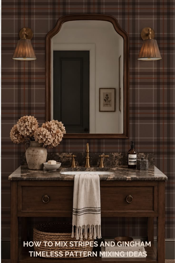 Looking for tartan wallpaper with a warm, heritage feel? Thi