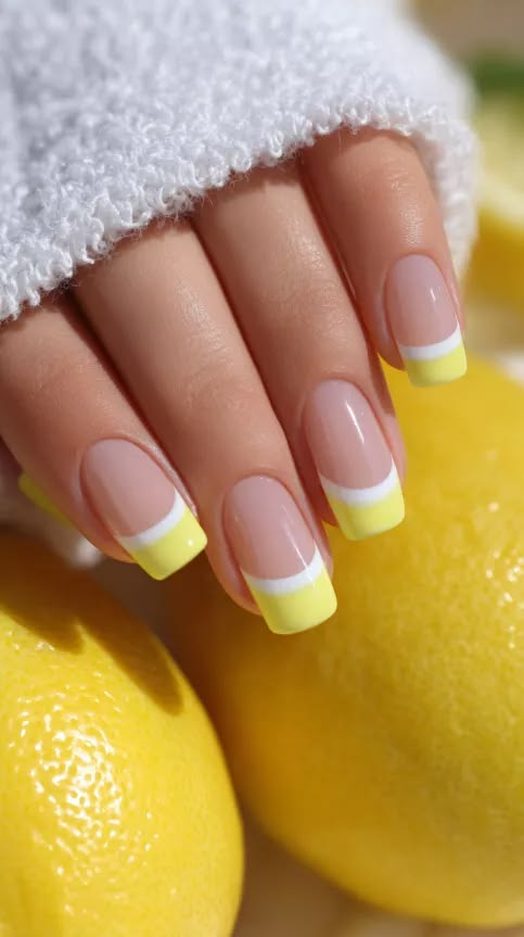 basic back to school nails