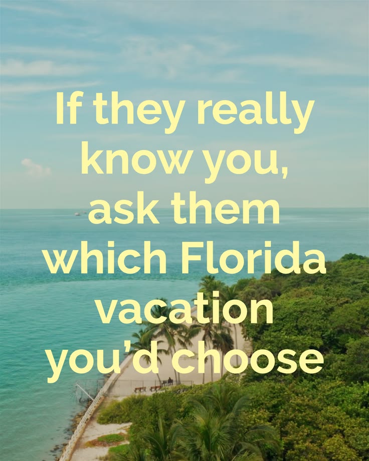 If they get it wrong, they owe you a trip to Florida. 🤝