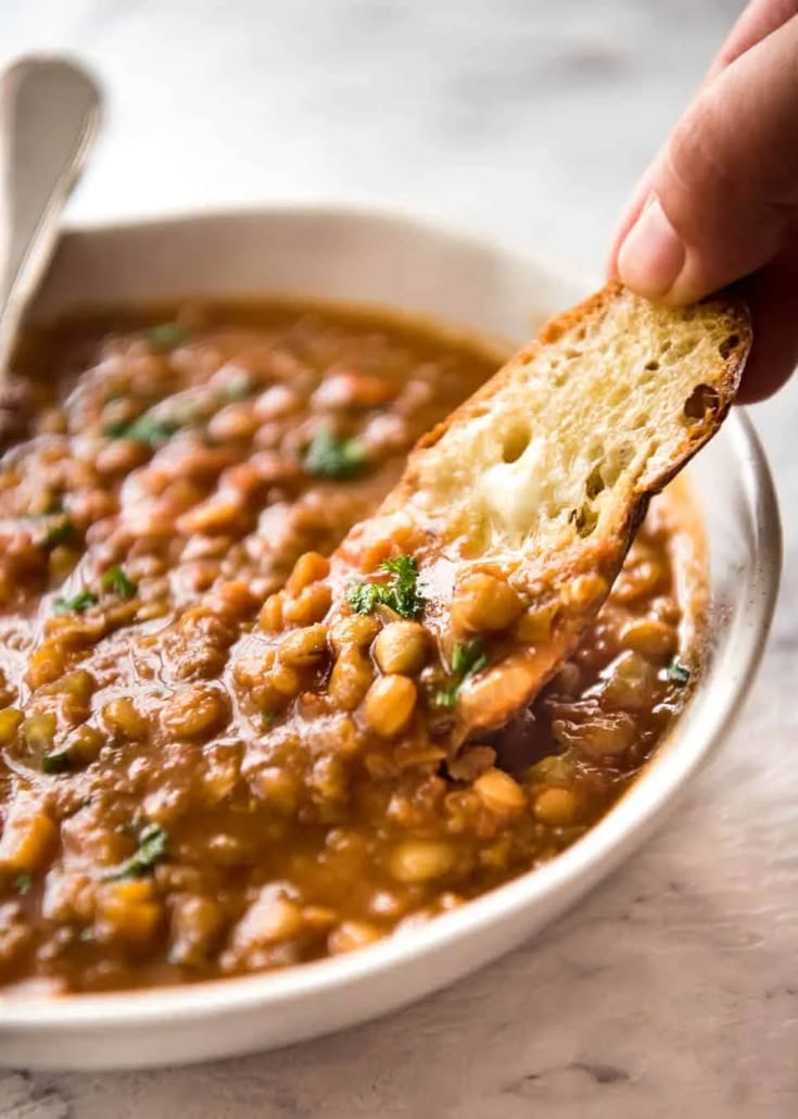 Lentil Soup (seriously amazing!)