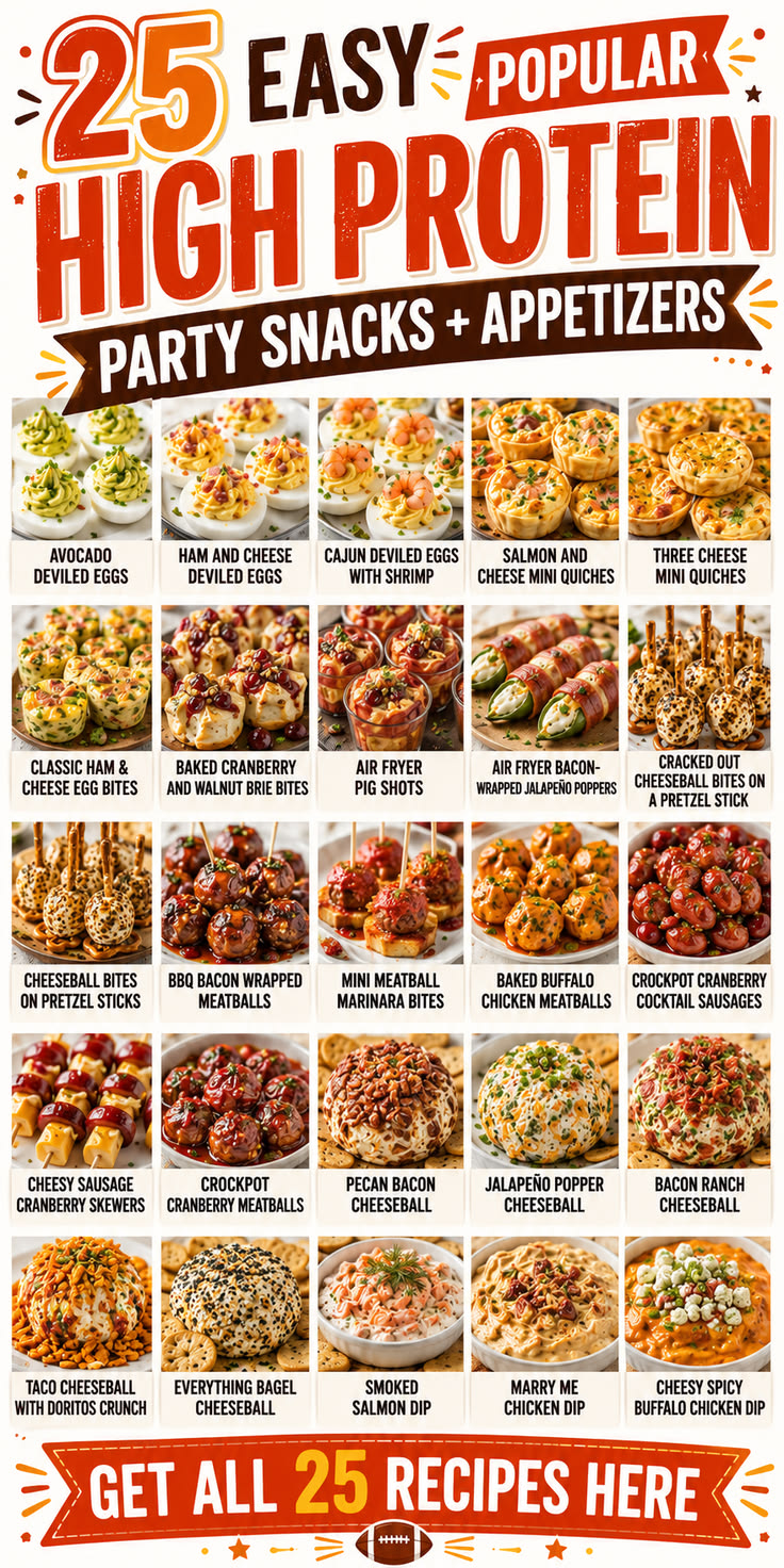 Looking for high protein appetizers that actually fill peopl