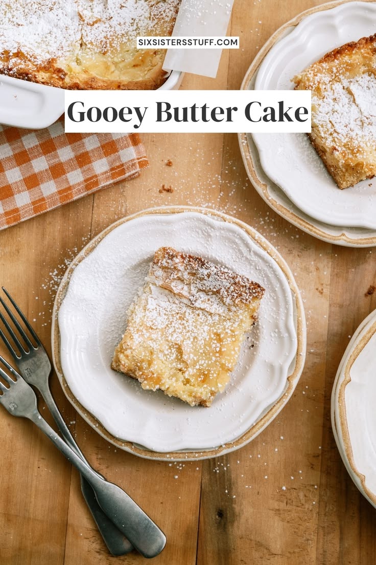 Gooey Butter Cake Recipe