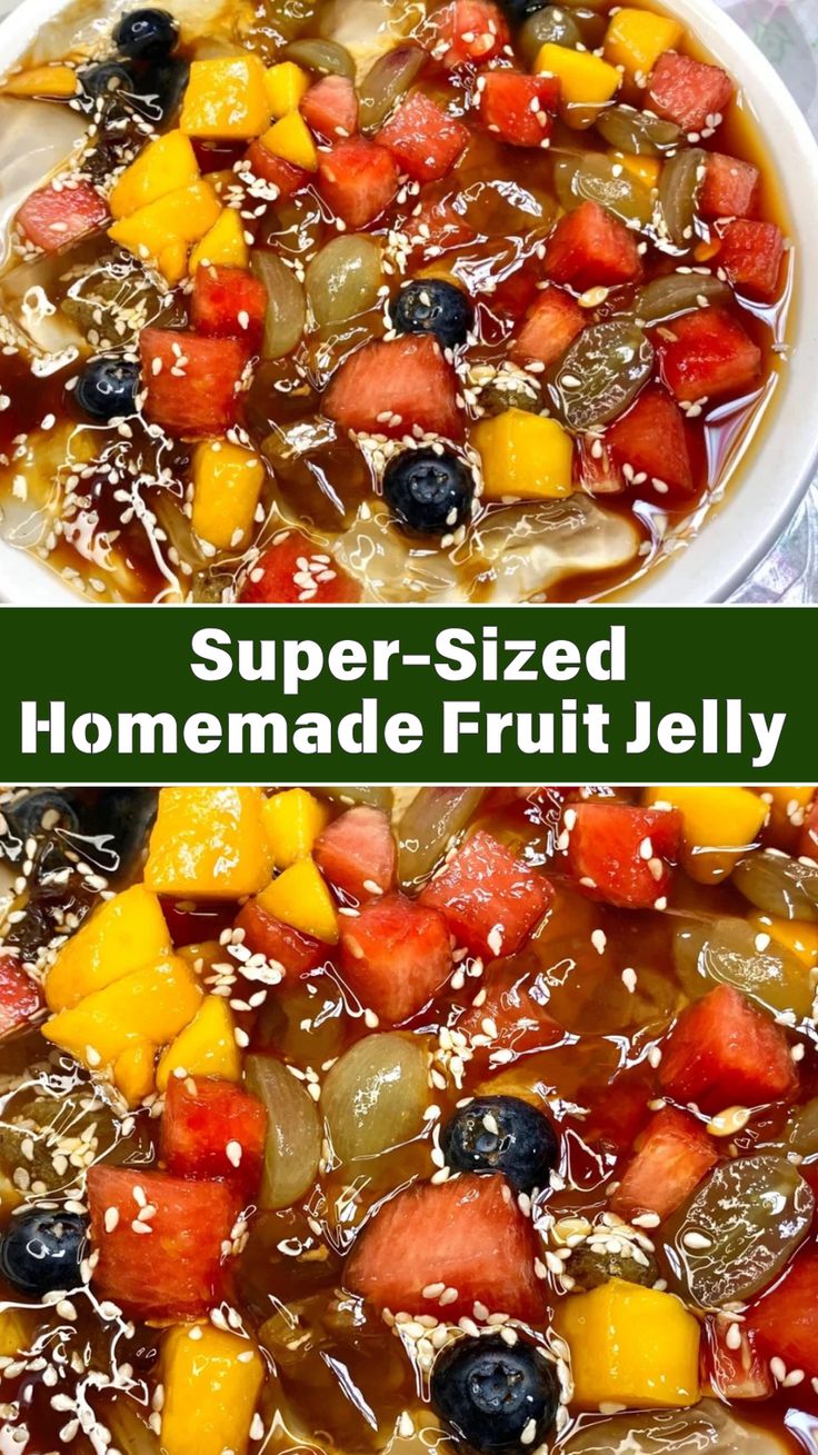 Summer Heat Relief Must-Have: Homemade Fruit Jelly, Super-Si