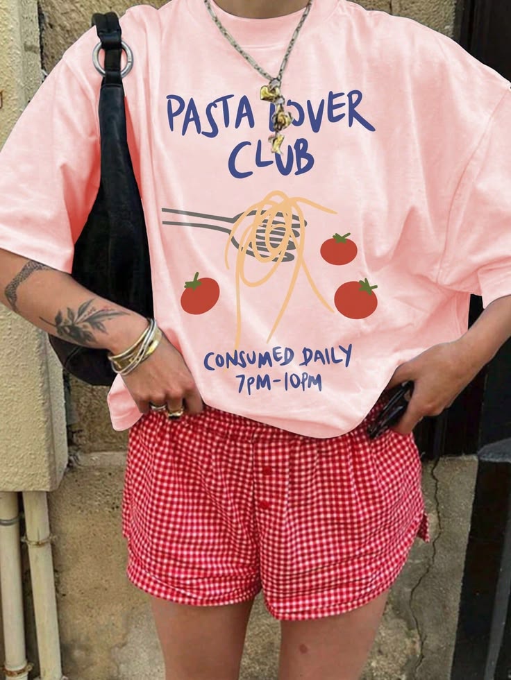 Camiseta T de Manga Curta Estampada de VerÃ£o Feminina t-shi