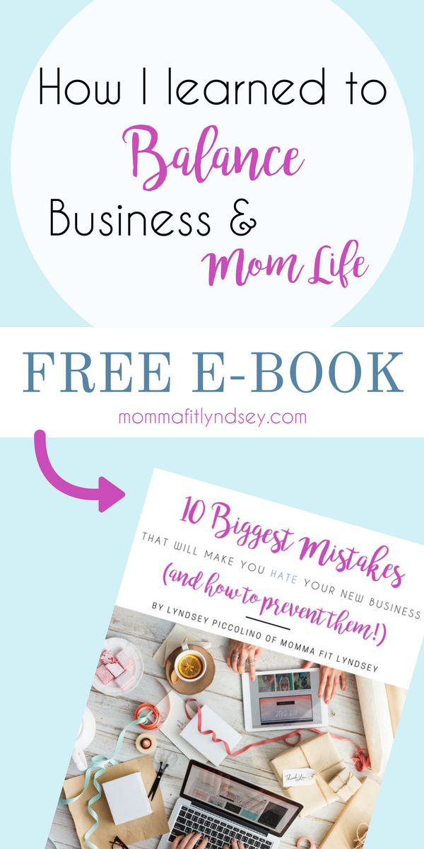 Free E-book for work life balance tips for busy moms and hea
