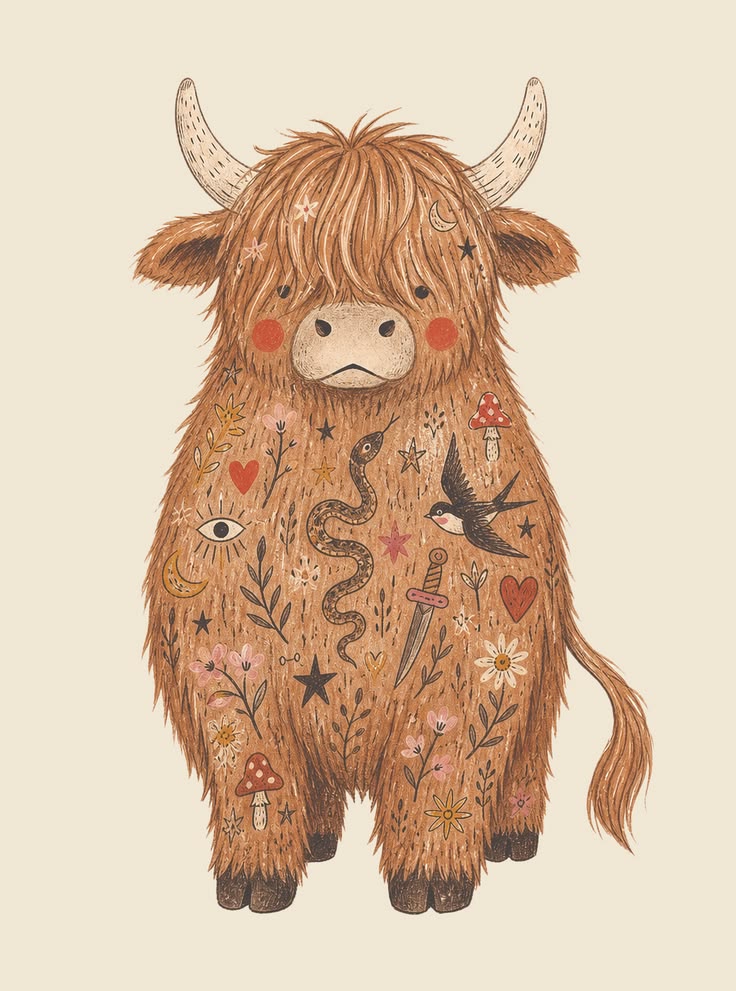 I love a highland cow!
This & similar prints are available v
