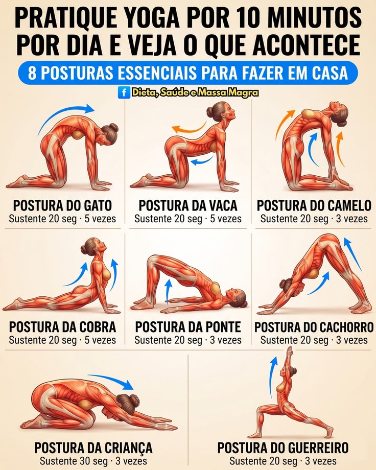 Dieta, - O yoga é uma das práticas mais completas que existe