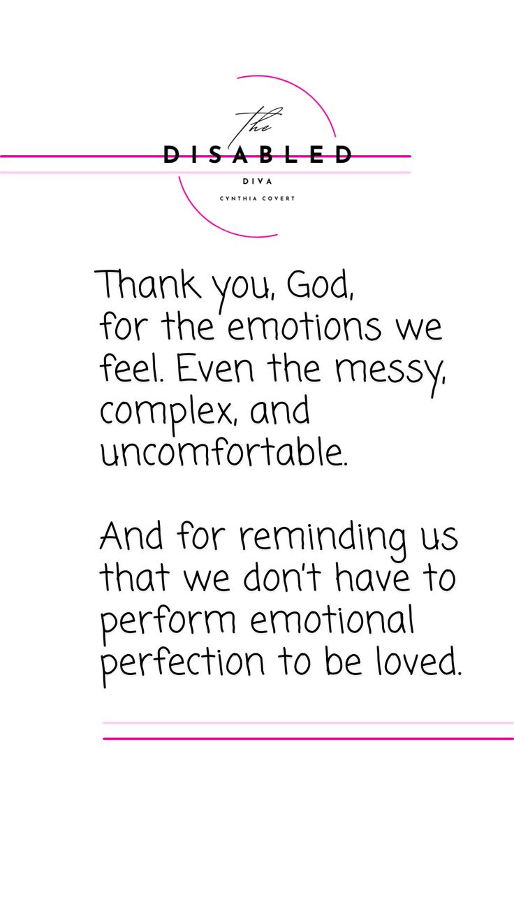 This week my emotions were everywhere. For once, I didn’t tr