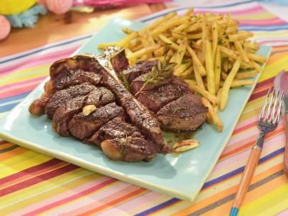 Cast-Iron Skillet Porterhouse Steak Recipe | Katie Lee Biege