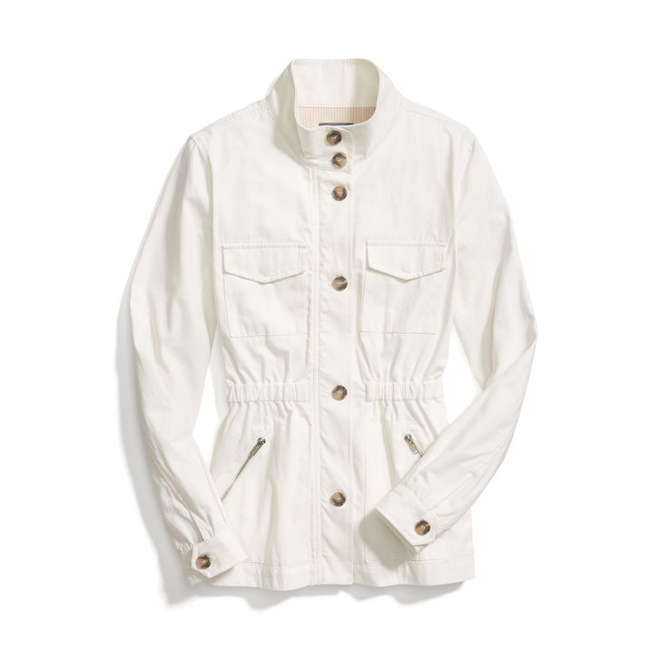 Stitch Fix Spring Outerwear: White Anorak