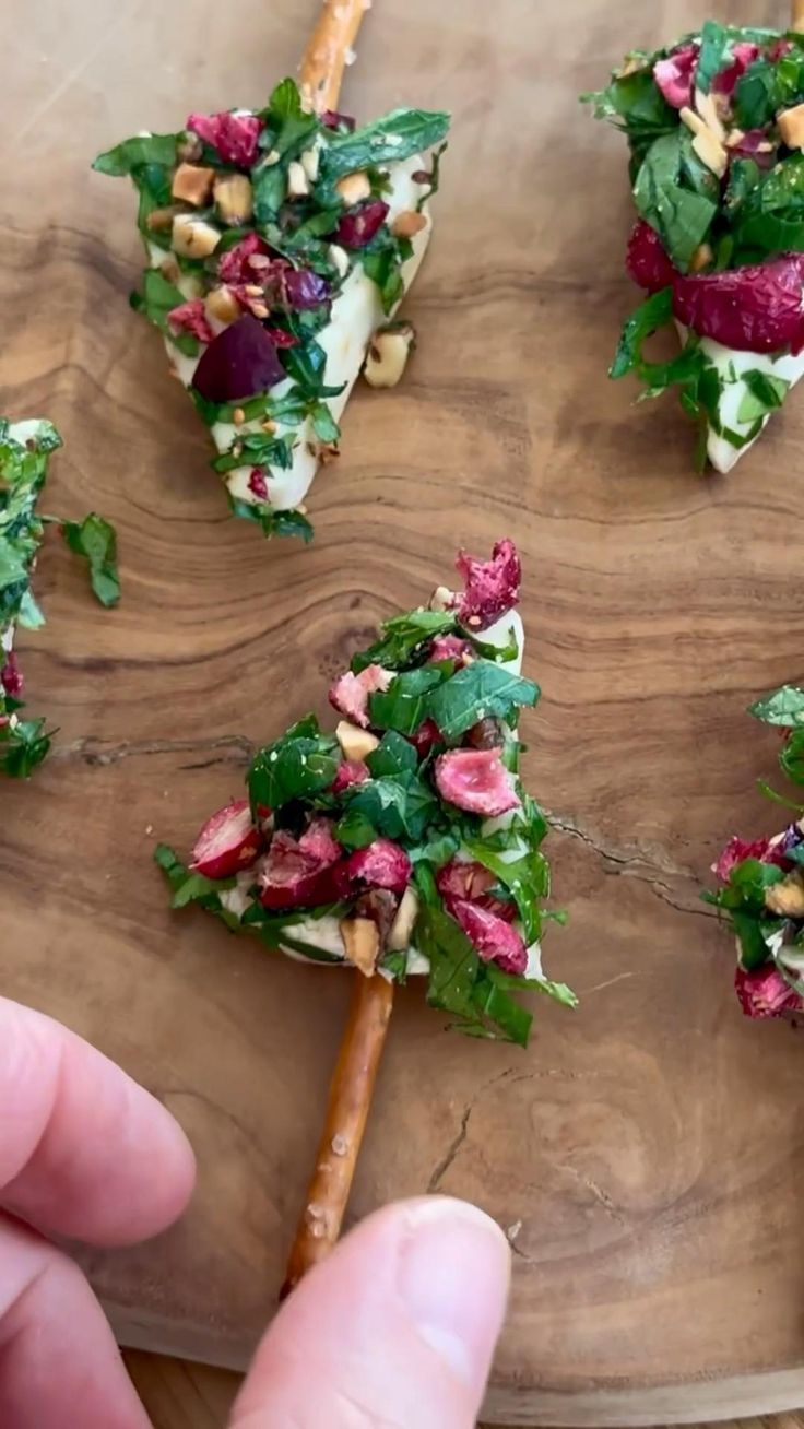 Winterlicher Snack, Vordpeise oder für das Party-Büfett. In 