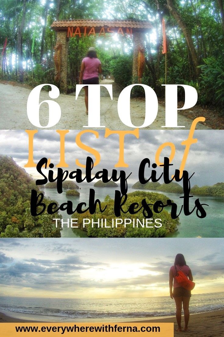 Check out this 6 Top list of Sipalay City Beach Resorts! Lea