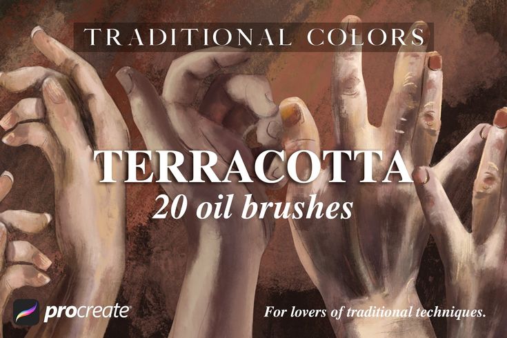 Traditional Colors Terracotta Oil by Eliza Moreno Illustrati