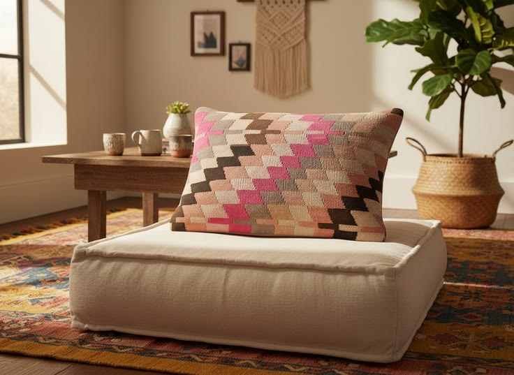 Lumbar Kilim Pillow Cover no.91 – bohemtolia
