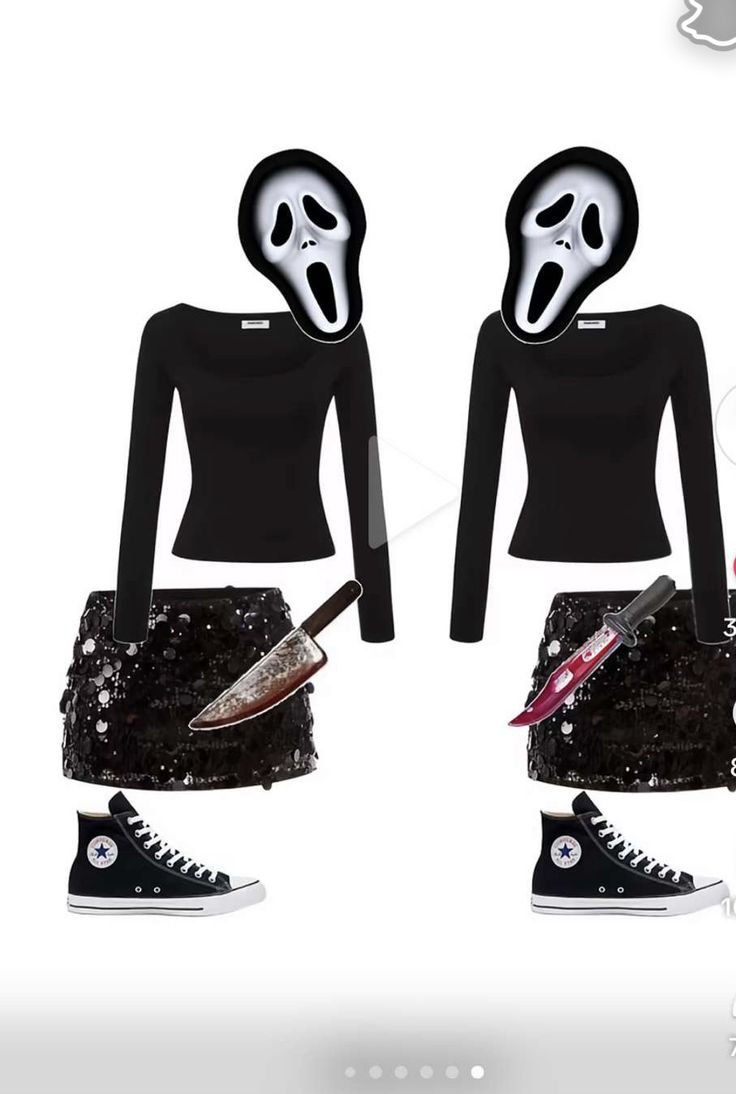 Halloween inspo for duos, trios, etc #halloween#costumes#scr