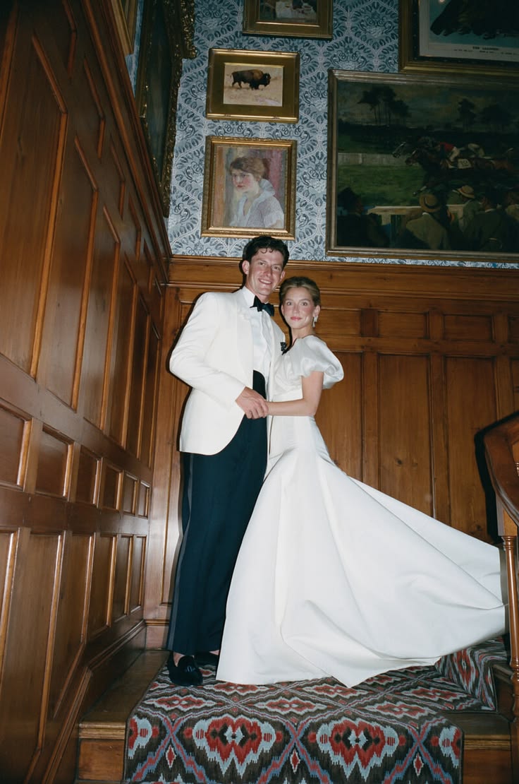 A maximalist wedding weekend at the historic Harry F. Knight