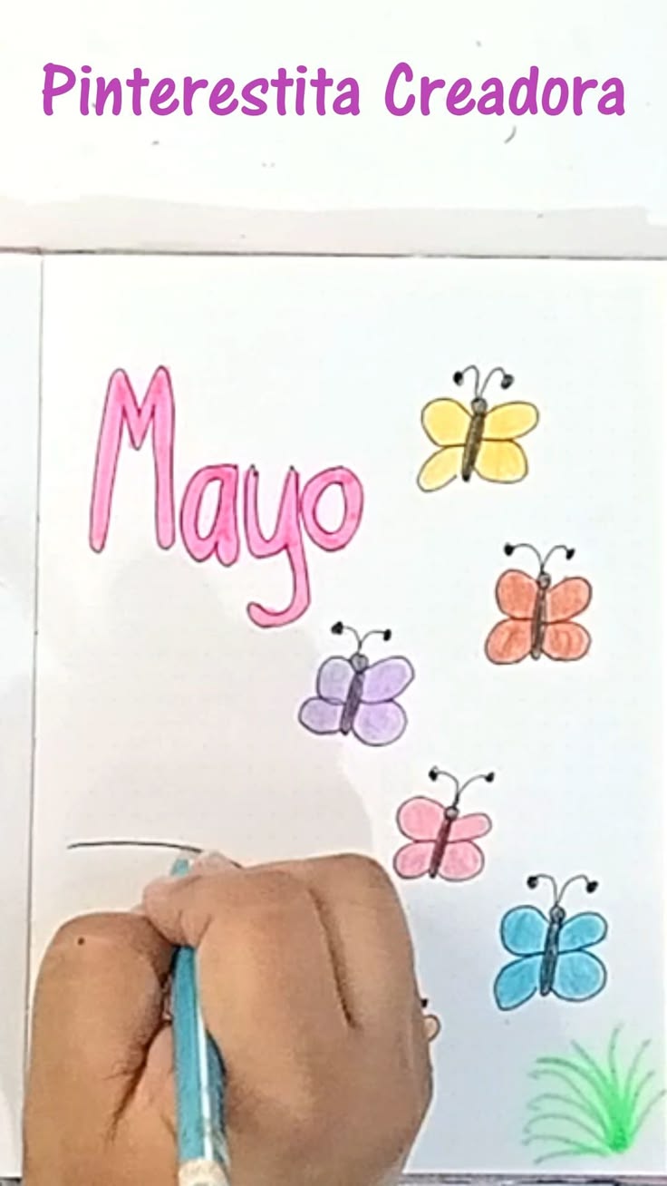 Acá les dejo un ejemplo de portada para el mes de mayo en el