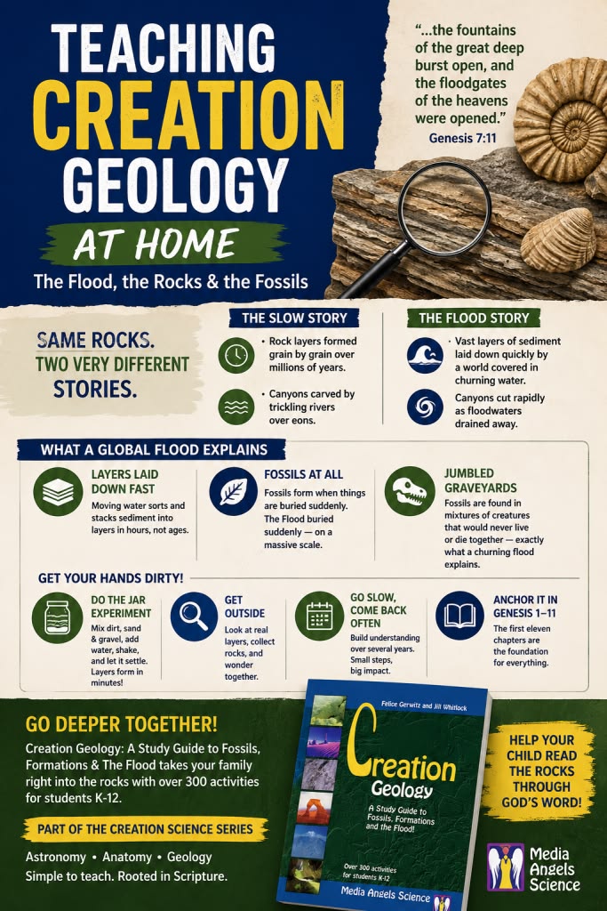 Teaching Creation Geology at Home: The Flood, the Rocks & th