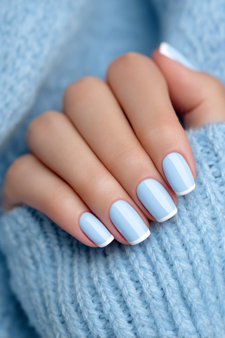 Looking for cute and fresh Acrylic Nails Ideas? These blue F