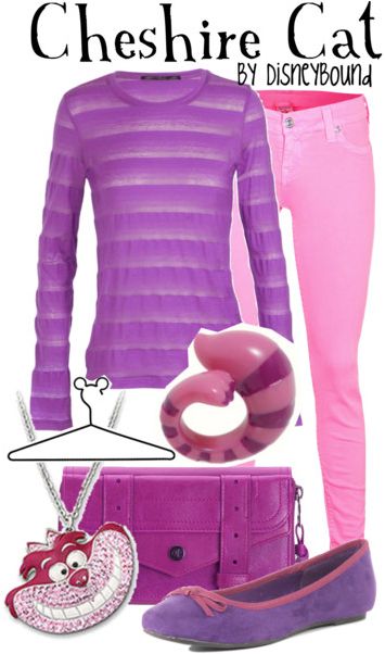 Cheshire Cat    http://disneybound.tumblr.com/search/cheshir