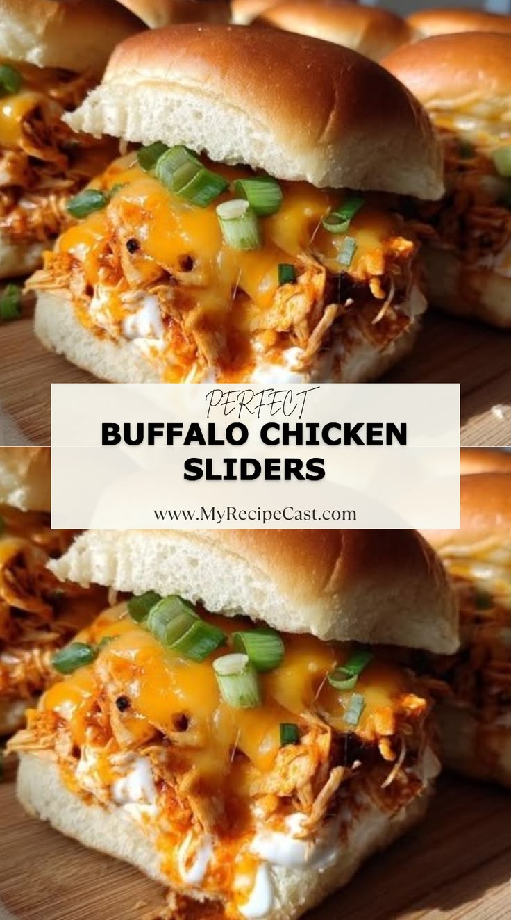 Sink your teeth into these irresistible Buffalo Chicken Slid