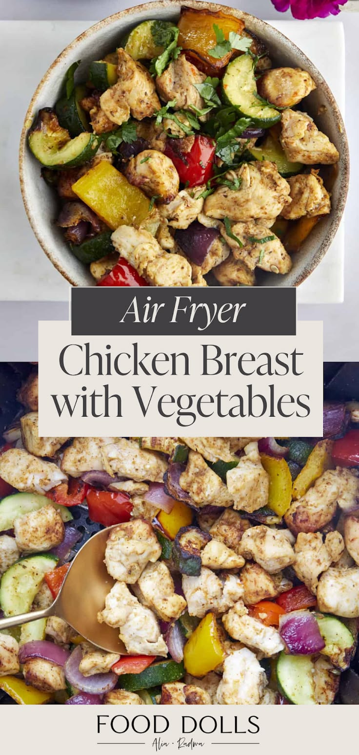 Make mealtime a breeze with this Air Fryer Chicken Breast wi