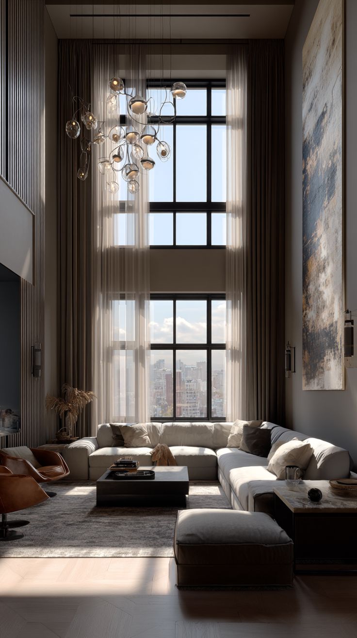 A modern art atelier–inspired city villa where refined luxur
