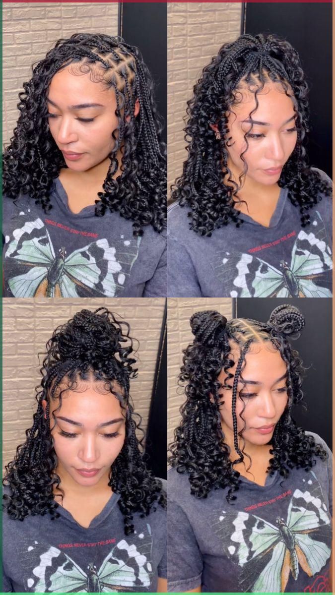 Check out 80 boho knotless braids hairstyles featuring the t