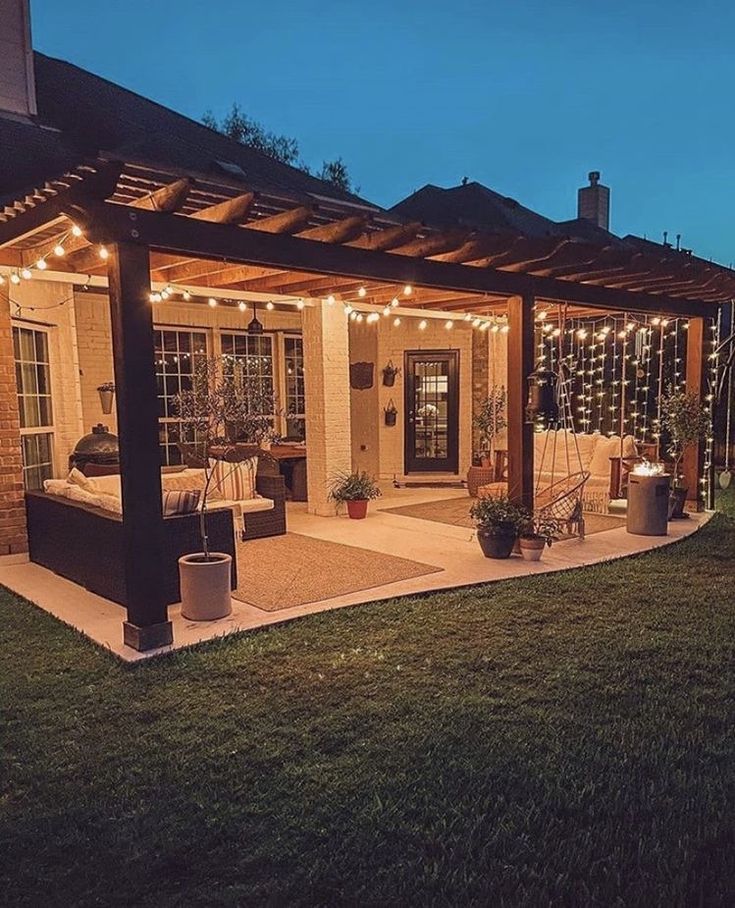 Add to left of covered patio