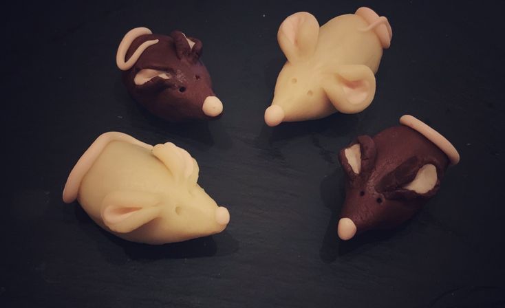 Marzipan Mice Truffles