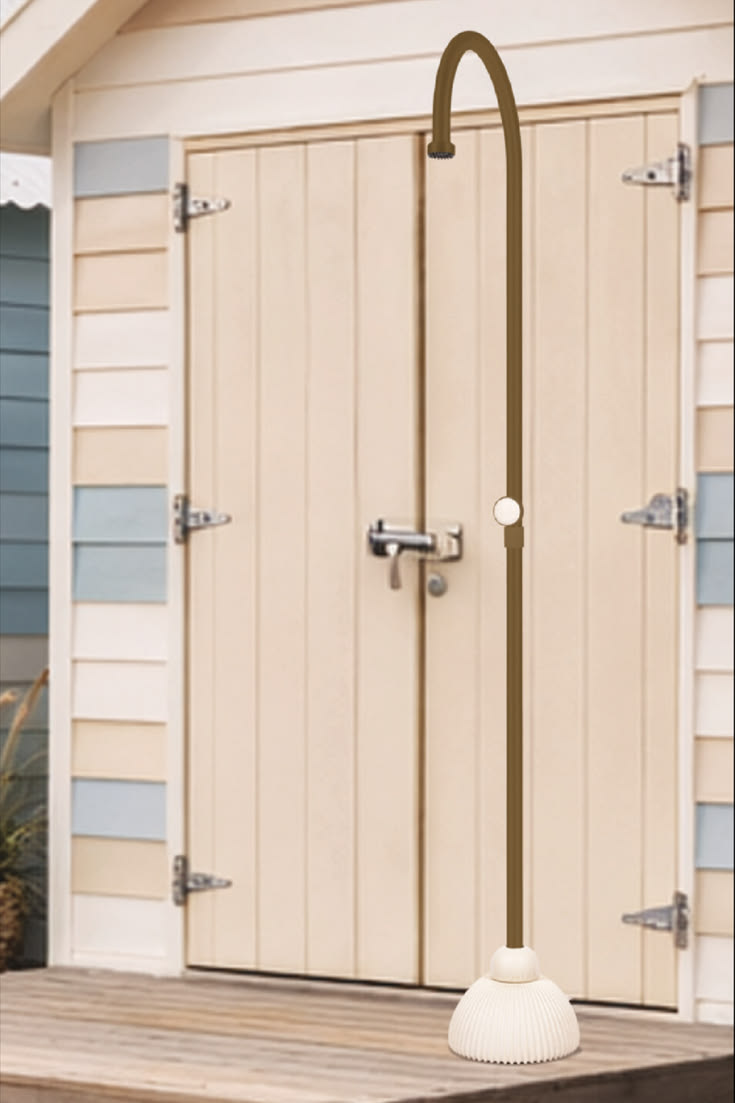 IZI. The new generation outdoor shower by JEE-O. A plug & pl