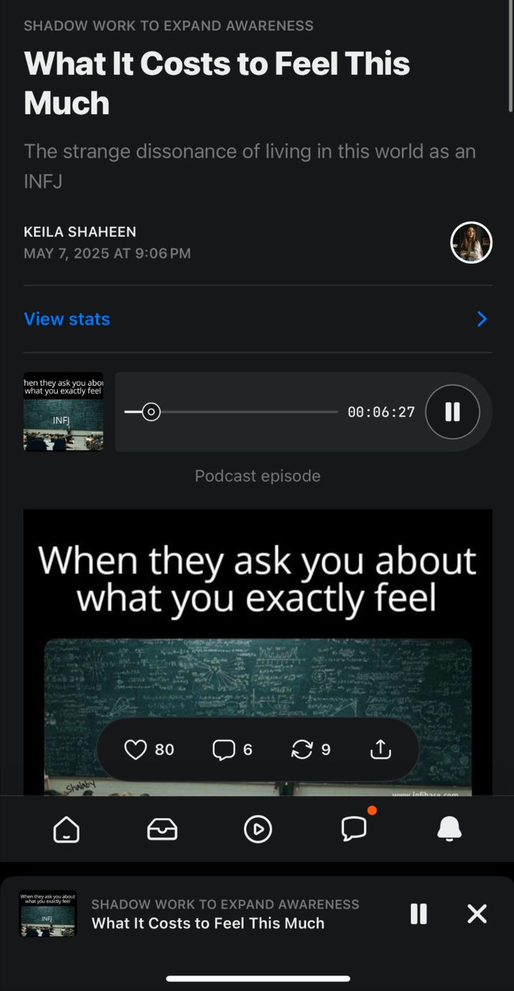When they ask you about what you exactly feel....and there's